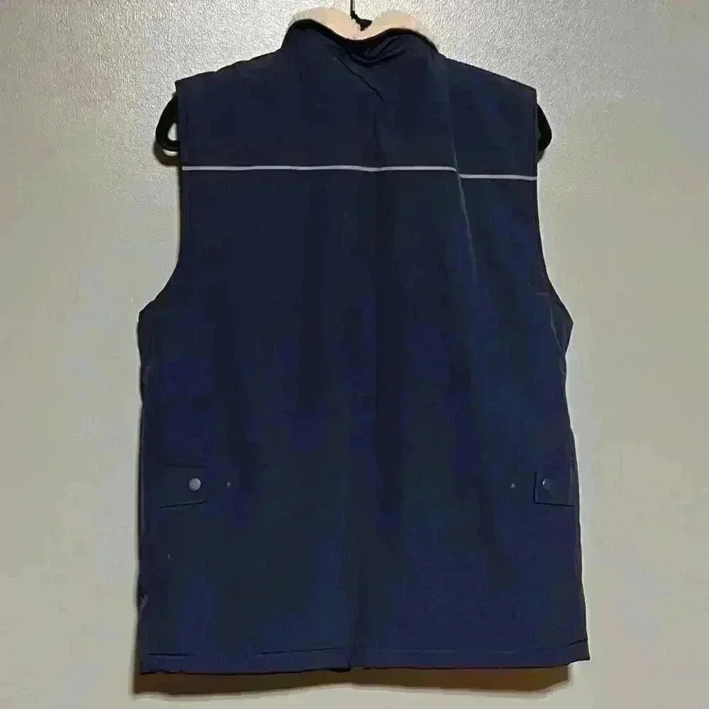 Lands End Faux Sherpa Vest, Size S (34-36)  Waterproof‎